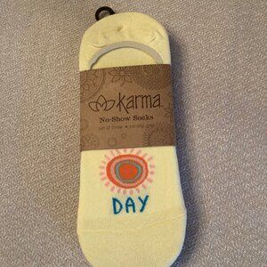 Karma No-Show Socks - Set of 3